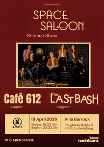 Space Saloon Release Show [Plakat]